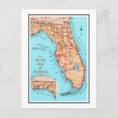 Karte von Florida (Vorderseite)