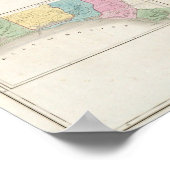 Karte von Florida 2 Poster (Ecke)