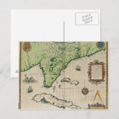Karte von Florida, aus "Brevis Narratio" (Vorne/Hinten)