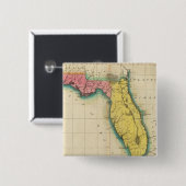 Karte von Florida Button (Vorne & Hinten)