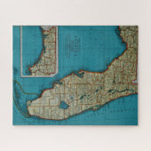 Karte von Florida Puzzle (Horizontal)