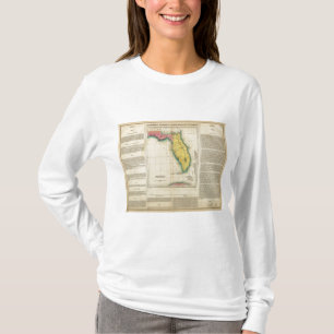 Karte von Florida T-Shirt