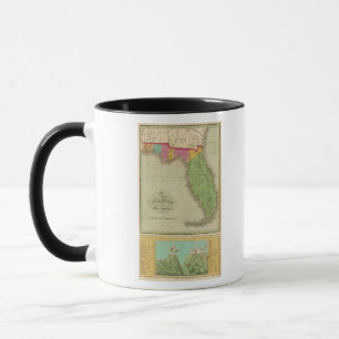 Karte von Florida Tasse