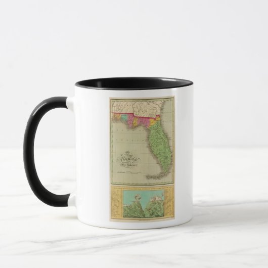 Karte von Florida Tasse (Links)