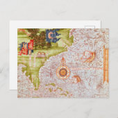 Karte von Florida und den Antillen (Vorne/Hinten)