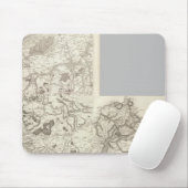 Karte von Frankreich 10 Mousepad (Mit Mouse)