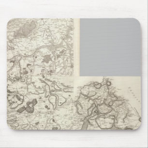 Karte von Frankreich 10 Mousepad
