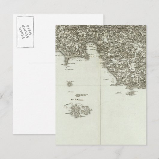 Karte von Frankreich 2 (Vorne/Hinten)