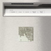 Karte von Frankreich 2 Magnet (In Situ (Geschirrspüler))