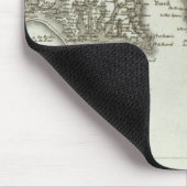 Karte von Frankreich 2 Mousepad (Ecke)