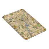 Karte von Glasgow, England Magnet (Rechte Seite)
