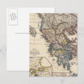 Karte von Graecia, Mazedonien, Thracia (Vorne/Hinten)