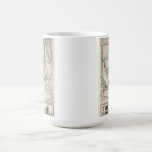 Karte von Greenwich-Park Kaffeetasse (Mittel)