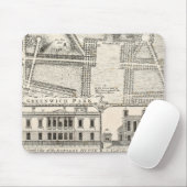 Karte von Greenwich-Park Mousepad (Mit Mouse)