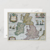 Karte von Großbritannien, 1631 (Vorne/Hinten)