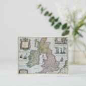 Karte von Großbritannien, 1631 (Stehend Vorderseite)