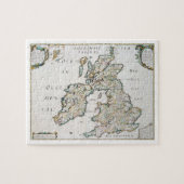 Karte von Großbritannien und von Irland, Puzzle (Horizontal)