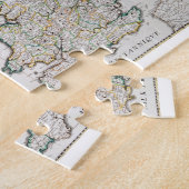 Karte von Großbritannien und von Irland, Puzzle (Seite)