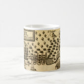 Karte von Guayaquil, Ecuador (1741) Tasse (Mittel)