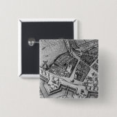 Karte von Hamburg Button (Vorne & Hinten)