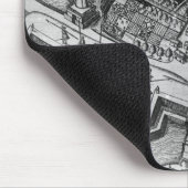 Karte von Hamburg Mousepad (Ecke)