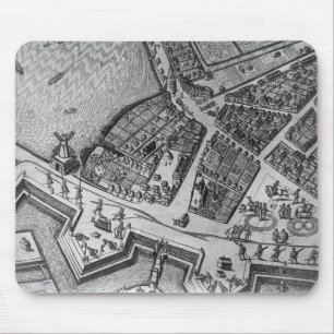 Karte von Hamburg Mousepad