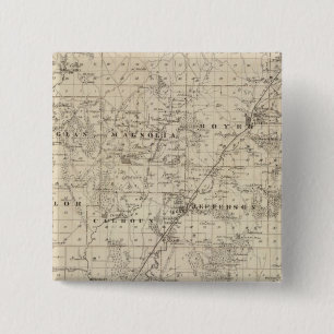 Karte von Harrison Landkreis, Staat von Iowa Button