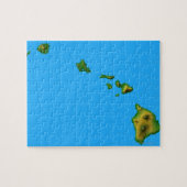 Karte von Hawaii Puzzle (Horizontal)