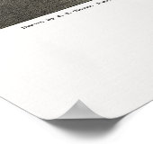 KARTE VON HELENA MONTANA 1875 POSTER (Ecke)