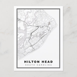 Karte von Hilton Head Island