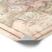 Karte von Holland 1818 - John Pinkerton Poster (Ecke)