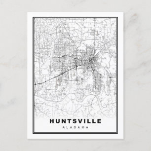 Karte von Huntsville