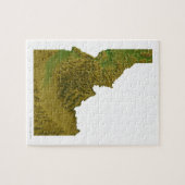 Karte von Idaho 2 Puzzle (Horizontal)