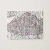 Karte von Illinois, Joseph Hutchins Colton Puzzle (Horizontal)