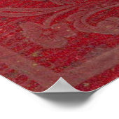 Karte von Illinois Poster (Ecke)