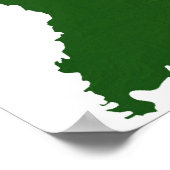 Karte von Indiana 2 Poster (Ecke)