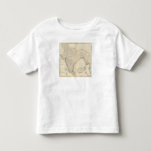 Karte von Indien Kleinkind T-shirt
