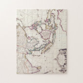 Karte von Indien u. von Ostinseln Puzzle (Vertikal)
