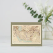 Karte von Iran und Afghanistan (1941) (Stehend Vorderseite)