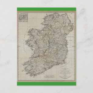 Karte von Irland 1804