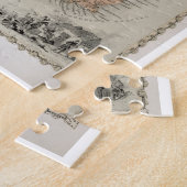 Karte von Irland, erschienenes c.1850 Puzzle (Seite)