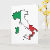 Karte von Italien (Gelbe Blume)