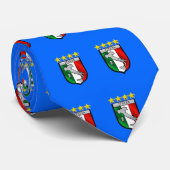 Karte von Italien-Flagge 4 setzt Zeit Krawatte (Gerollt)