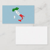 Karte von Italien Kartenfall. Kartenbörse (Vorne/Hinten)