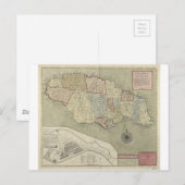 Karte von Jamaika (1771) (Vorne/Hinten)