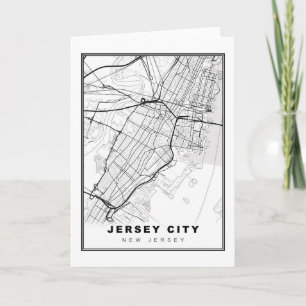 Karte von Jersey City