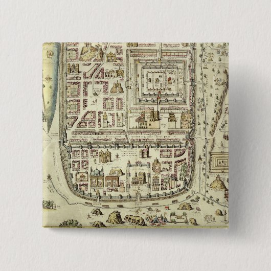 Karte von Jerusalem und von Umgebung, von 'C Button (Vorderseite)