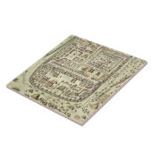 Karte von Jerusalem und von Umgebung, von 'C Fliese (Seite)