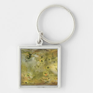 Karte von Jupiters Mond Lo Schlüsselanhänger