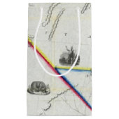 Karte von Kalifornien Kleine Geschenktüte (Vorderseite)